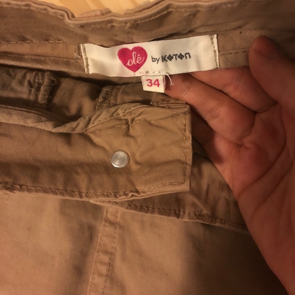 Koton Mini Skirt (camel) - Picture 2 of 3